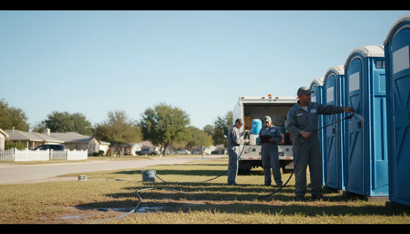 Long-Term Portable Toilet Rental in Piedmont, SC near me